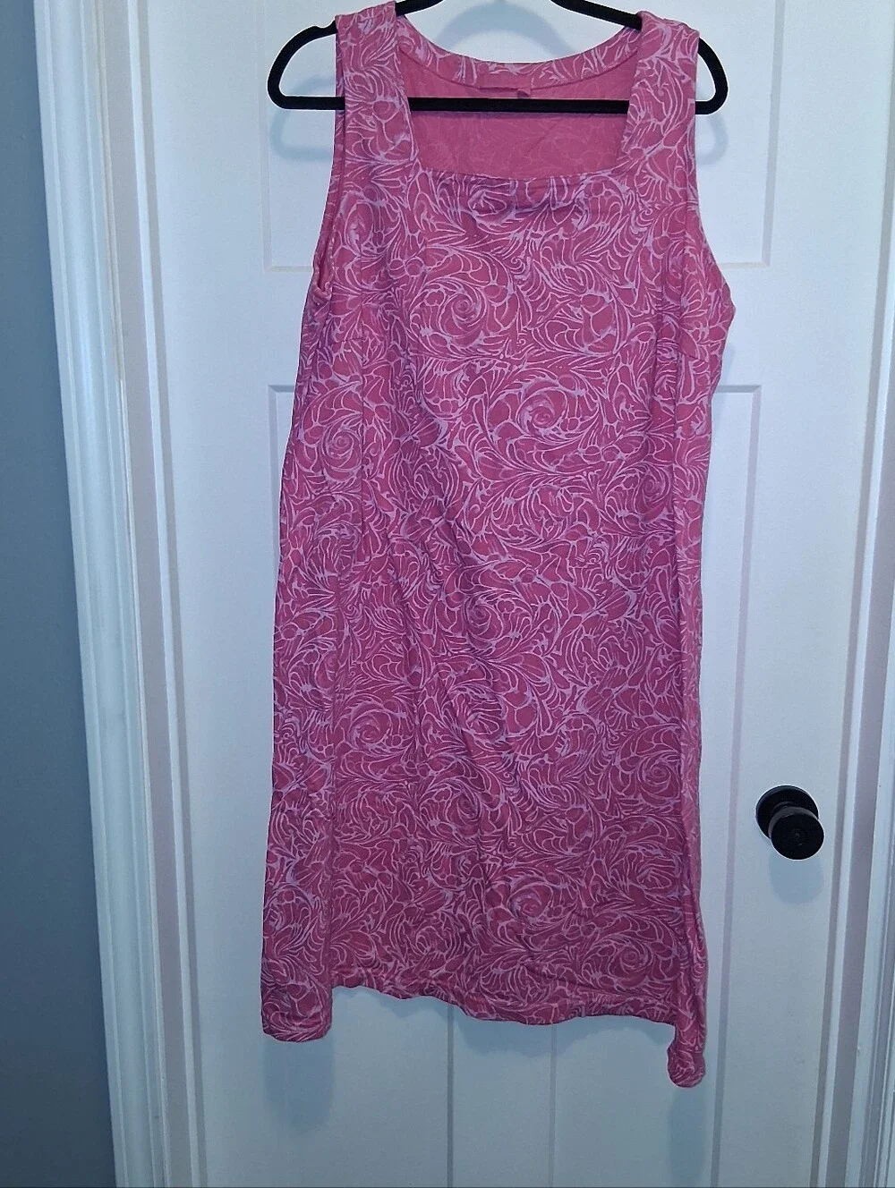 fresh produce Pink Swirl Print Dress Size XXL - Picture 1 of 3
